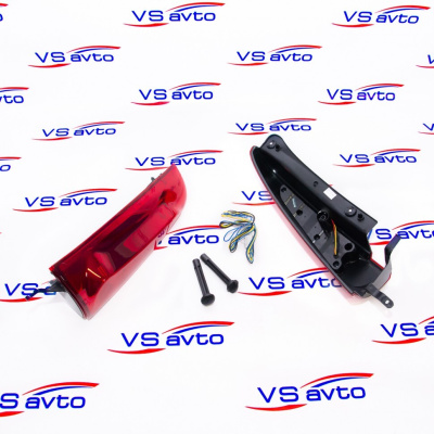 Дополнительные светодиодные задние фонари Лада Ларгус (новый дизайн)