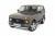 Защита порогов с накладками Ø76мм (НПС) Лада 4х4 2121 1995-/ 4x4 Urban 2015- (LNI220303)