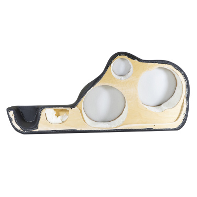 Подиумы ВАЗ 2114, 15 (3-х компонентные, 20х20х РУПОРНЫЙ ТВИТЕР)