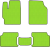 Коврики "EVA" Kia Rio III хетчбэк (2011-2017)
