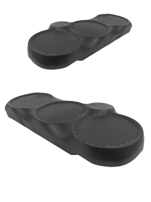 Подиумы ВАЗ 2114, 15 (3-х компонентные, 20х20х20х РУПОРНЫЙ ТВИТЕР) на обивку 2114 ЛЮКС-3