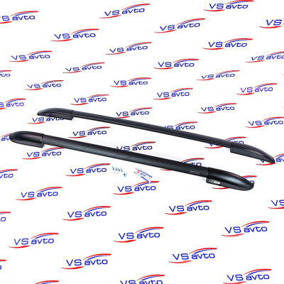 Рейлинги для автомобиля (черные) LADA 4х4 3 дв. (1977-2021), Niva Legend 2020- (0212-КП-02)