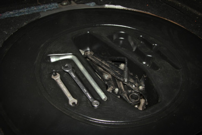 Органайзер запасного колеса Лада Калина 2 универсал (с 2013 г.в.)