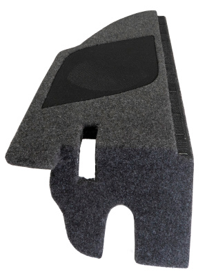 Полка ВАЗ 2171 универсал, (с боковинами) с тканевыми вставками