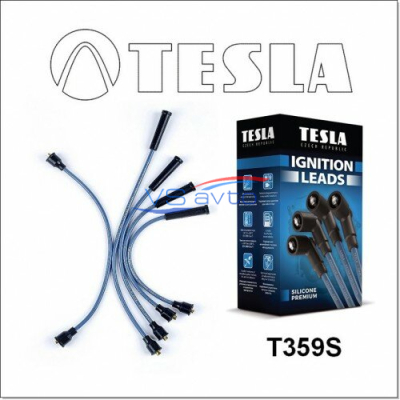 Провода высоковольтные зажигания "Tesla" (T359S, карбюратор, силикон) ВАЗ 2121 Провода высоковольтные зажигания "Tesla" (T359S, карбюратор, силикон) ВАЗ 2121