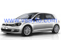 Полномасштабные коврики EVA на Volkswagen Golf VII 2013 -