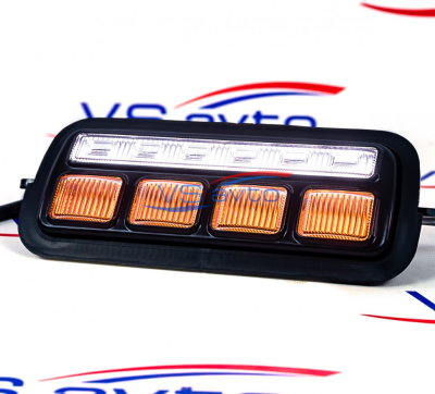 Подфарники (надфарники) "Classic" светодиодные LED с функцией ДХО Лада 4*4 поворотник нижний