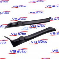 Облицовка стоек ("АвтоСоната" СА-NIVA) под твитер для Chevrolet-NIVA (высокочастотники направлены в салон)