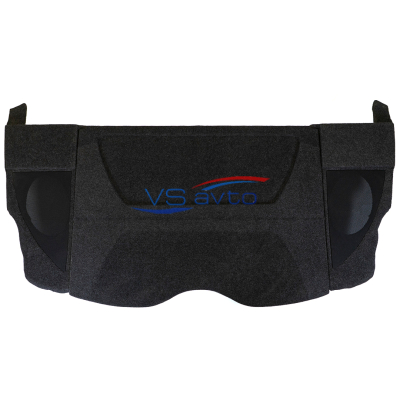 Полка LADA KALINA 1117 универсал (с боковинами) с тканевыми вставками