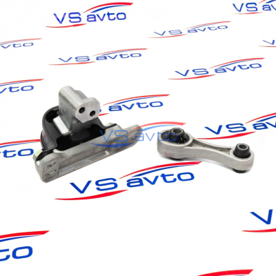 Правая подушка двигателя (усиленная) + усиленная штанга опоры двигателя в сборе задняя "Mika" Лада Веста, Веста SW, Веста Cross