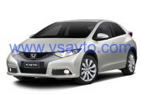 Полномасштабные коврики EVA на Honda Civic IX хетчбек 5дв 2012 — 2015