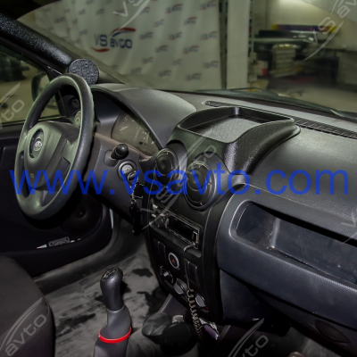 Накладка-органайзер на панель приборов Лада Ларгус, Renault Logan (до 2014 г. в.)