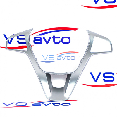 Накладка руля "люкс" серебро Лада Веста, X-Ray Накладка руля "люкс" серебро Лада Веста, X-Ray