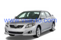 Полномасштабные коврики EVA на Toyota Corolla X (E140, E150) седан левый руль 2006 — 2013