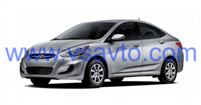 Коврики "EVA" Hyundai Solaris I седан (2011-2017)