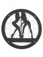 Грили двухслойные для динамиков 16 см VS-AVTO Девушки 4 белые