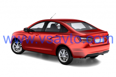 Спойлер на крышку багажника некраш (ABS) LADA Vesta 2015- (LVE663201)