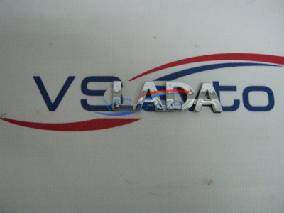 Орнамент задка «Lada» цельным текстом Лада Калина