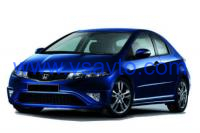 Полномасштабные коврики EVA на Honda Civic VIII хэтчбек МЕХАНИКА 2006 — 2012