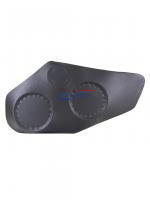 Подиумы Toyota Camry (3-х компонентные, 16х16х РУПОРНЫЙ ТВИТЕР), (выпуск  2011-16 г.г.), на обивке срезается подстаканник