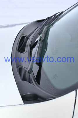 Накладка в проем стеклоочистителей (жабо) (ABS) RENAULT Duster 2012-20 (RDU112101)