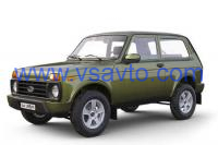 Полномасштабные коврики EVA на LADA (ВАЗ) Niva 2121 (4x4) 3дв URBAN 2019 -