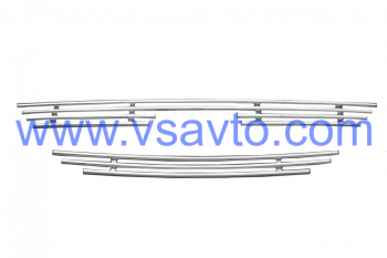 Накладка на решетку радиатора (НПС) Лада Ларгус с 2012-2019