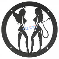 Грили с выступом для динамиков VS-AVTO Девушки 4