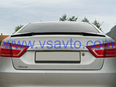 Лип спойлер "ASM W-style" LADA Vesta седан (0090)