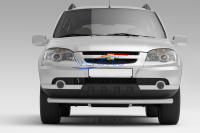 Защита переднего бампера одинарная Ø63мм ИСКРА (ППК) CHEVROLET Niva 2009-2020/ LADA Niva 2020- (LNV330203)