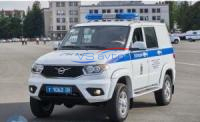 Коврики "EVA" УАЗ Patriot (люкс) Спецавто полиция (2019)