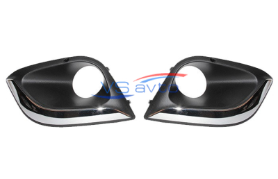 Рамки ПТФ в бампер Лада Калина 2