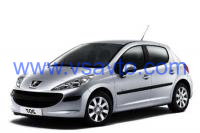 Полномасштабные коврики EVA на Peugeot 207 2006 — 2013