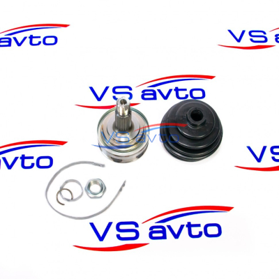 Шарнир наружный в сборе (шарнир, чехол, хомут, гайка, скоба, кольцо) ВАЗ 2108-2115, 2110-2112, Лада Калина, Приора