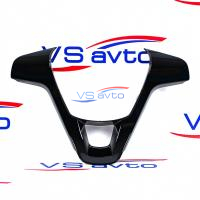 Накладка руля "норма" черный лак Лада Веста, X-Ray