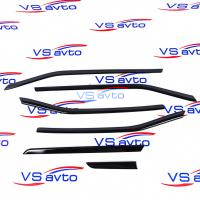 Молдинги салона (черный лак) Лада Веста