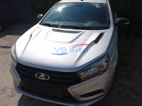 Капот стеклопластиковый, под окраску "ASM" Lada Vesta (0098)