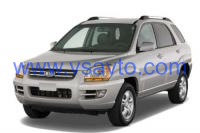 Полномасштабные коврики EVA на Kia Sportage II ДОРЕСТАЙЛИНГ 2004 - 2008