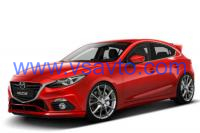 Полномасштабные коврики EVA на Mazda 3 III (BM) хэтчбек 2013- 2015