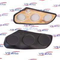 Подиумы Toyota Camry (4-х компонентные, 20х20х20х РУПОРНЫЙ ТВИТЕР), (выпуск  2011-16 г.г.), на обивке срезается подстаканник