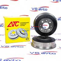 Барабан тормозной задний Standart чугунный (11186) ВАЗ 2108 (21080350207000)