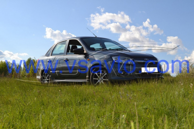 Бампер передний "GT Replica" Лада Гранта
