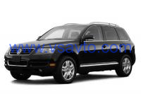 Полномасштабные коврики EVA на Volkswagen Touareg I 2002 — 2010