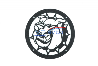 Грили для динамиков VS-AVTO Бульдог в ошейнике
