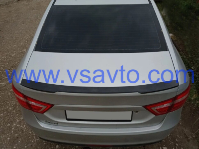 Лип спойлер "ASM W-style" LADA Vesta NG седан (0105)
