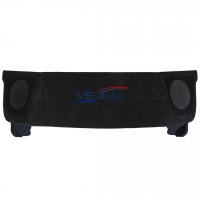 Полка ВАЗ 2121, 21213, 21214 "Нива" (с боковинами) до 2016 г.в. (с тканевыми вставками)