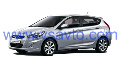 Коврики "EVA" Hyundai Solaris I хетчбэк (2011-2017)
