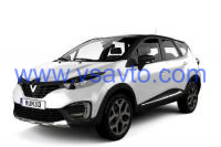 Полномасштабные коврики EVA на Renault Captur I ДОРЕСТАЙЛИНГ 2016 - 2020