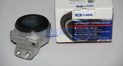 Цилиндр тормозной передний внутренний левый ВАЗ 2101-2107