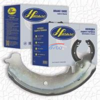 Комплект колодок тормоза заднего с накладкой (4 шт) ВАЗ 2101-2107, 2121, Шевроле Нива